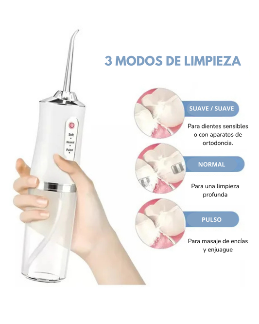 Irrigador Bucal Recargable