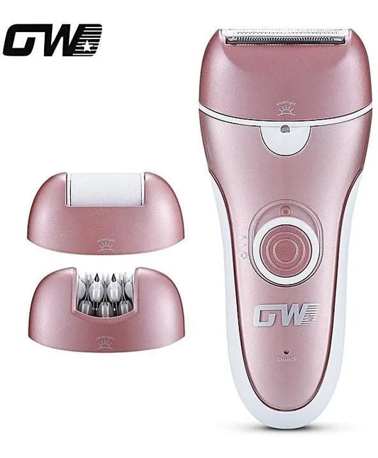 Depiladora Eléctrica GW209, 3 en 1