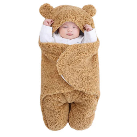 Manta Polar de Oso de Peluche