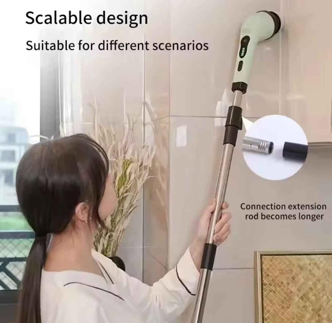 Cepillo de Limpieza Eléctrico Multifuncional 9 en 1